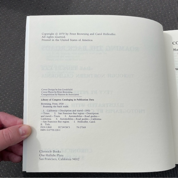 VINTAGE BOOK: Roaming the Back Roads, Day Trips by Car Through Northern CA - Picture 5 of 9